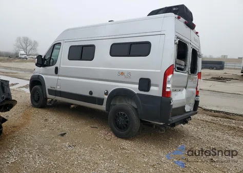 2021 Ram Promaster 1500 1500 High from USA, damaged, VIN 3C6LRVBG2ME584044